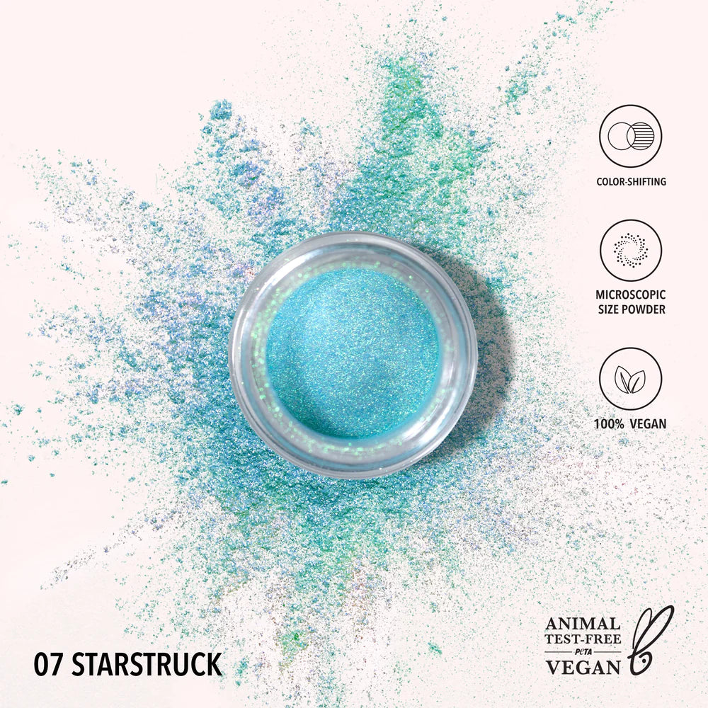 Starstruck Chrome Loose Powder | Pigmento para Sombras Cromáticas en Polvo Suelto | Moira