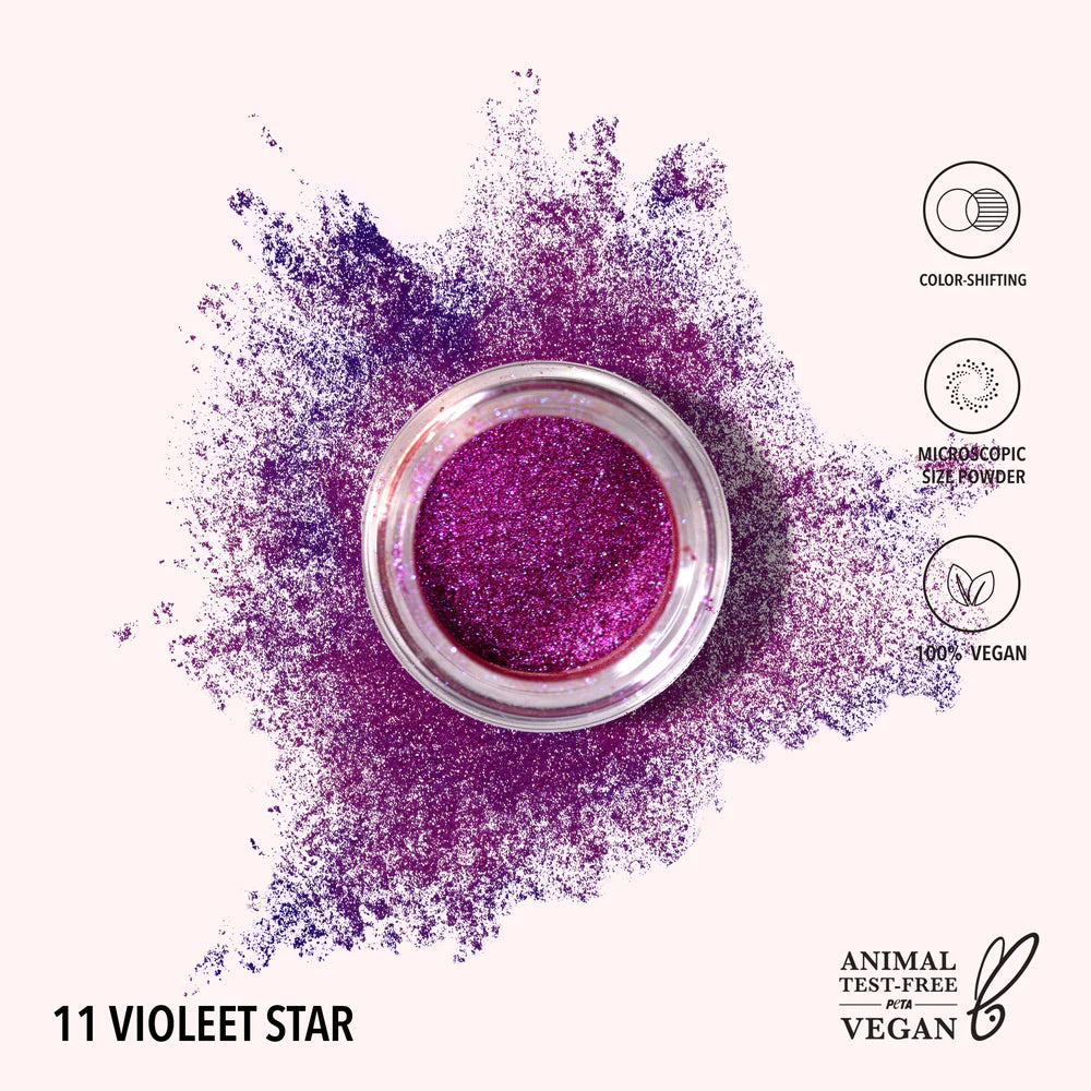 Starstruck Chrome Loose Powder | Pigmento para Sombras Cromáticas en Polvo Suelto | Moira