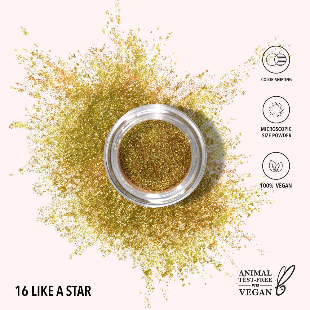 Starstruck Chrome Loose Powder | Pigmento para Sombras Cromáticas en Polvo Suelto | Moira