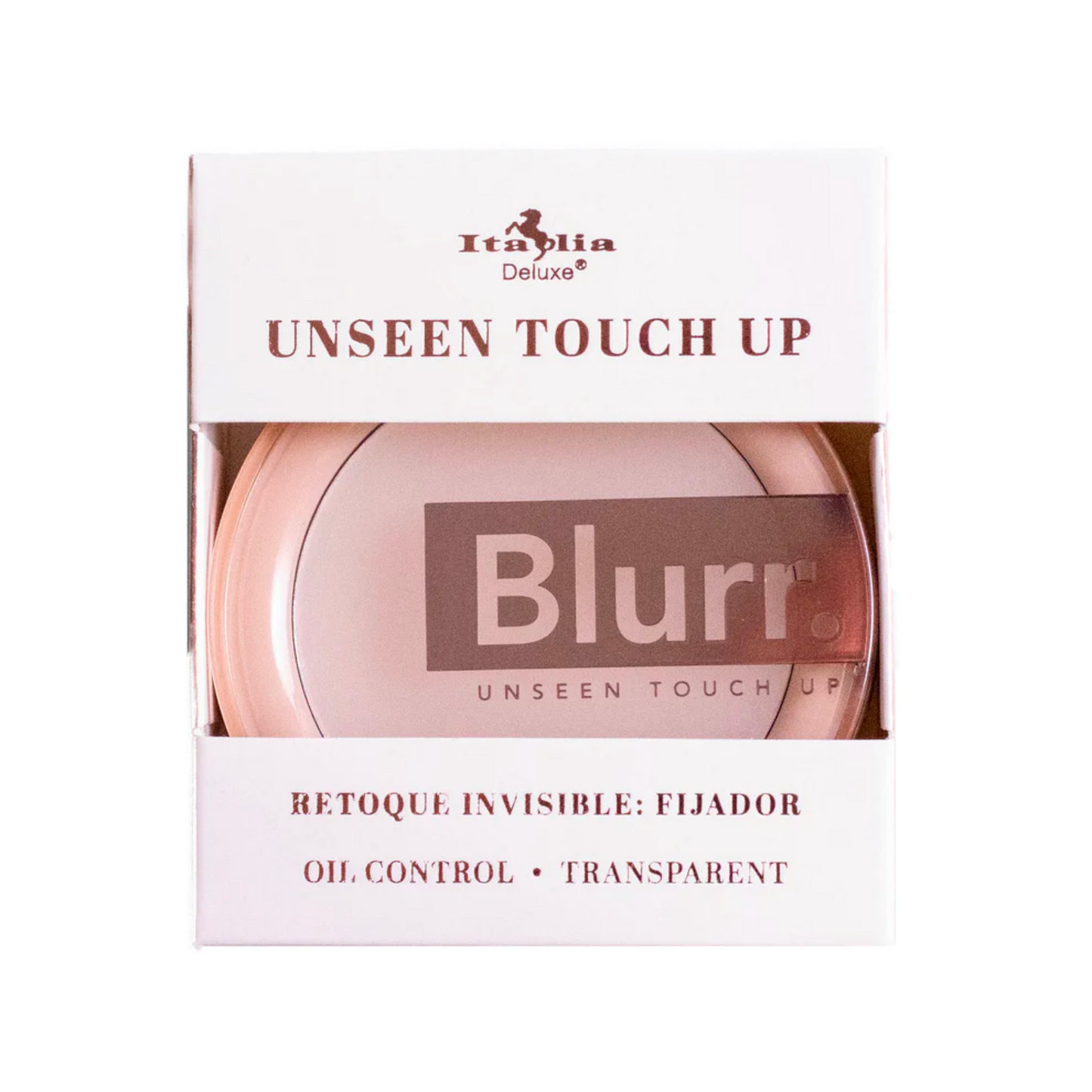 Blurr Unseen Touch Up | Setter & Blotter | Pasta Fijadora Matificante | Italia Deluxe
