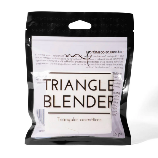 Triangle Blender 16 Pzas | Esponjas Triangulares Aplicadoras de Polvos o Líquidos | Marifer