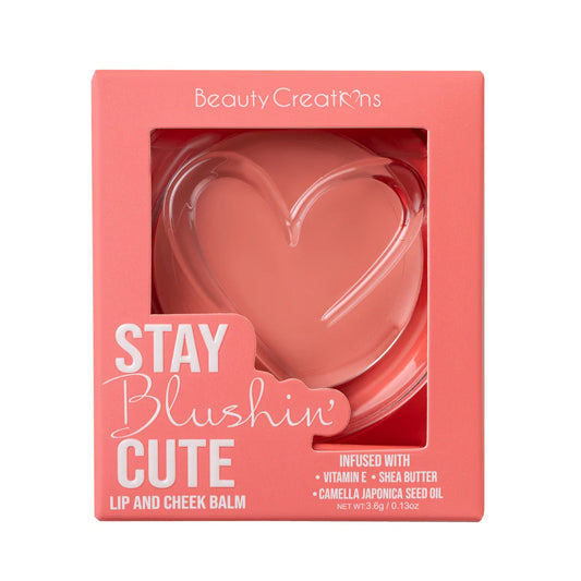 Stay Blushing Cute | Rubor para Mejillas y Bálsamo para Labios en Crema | Beauty Creations