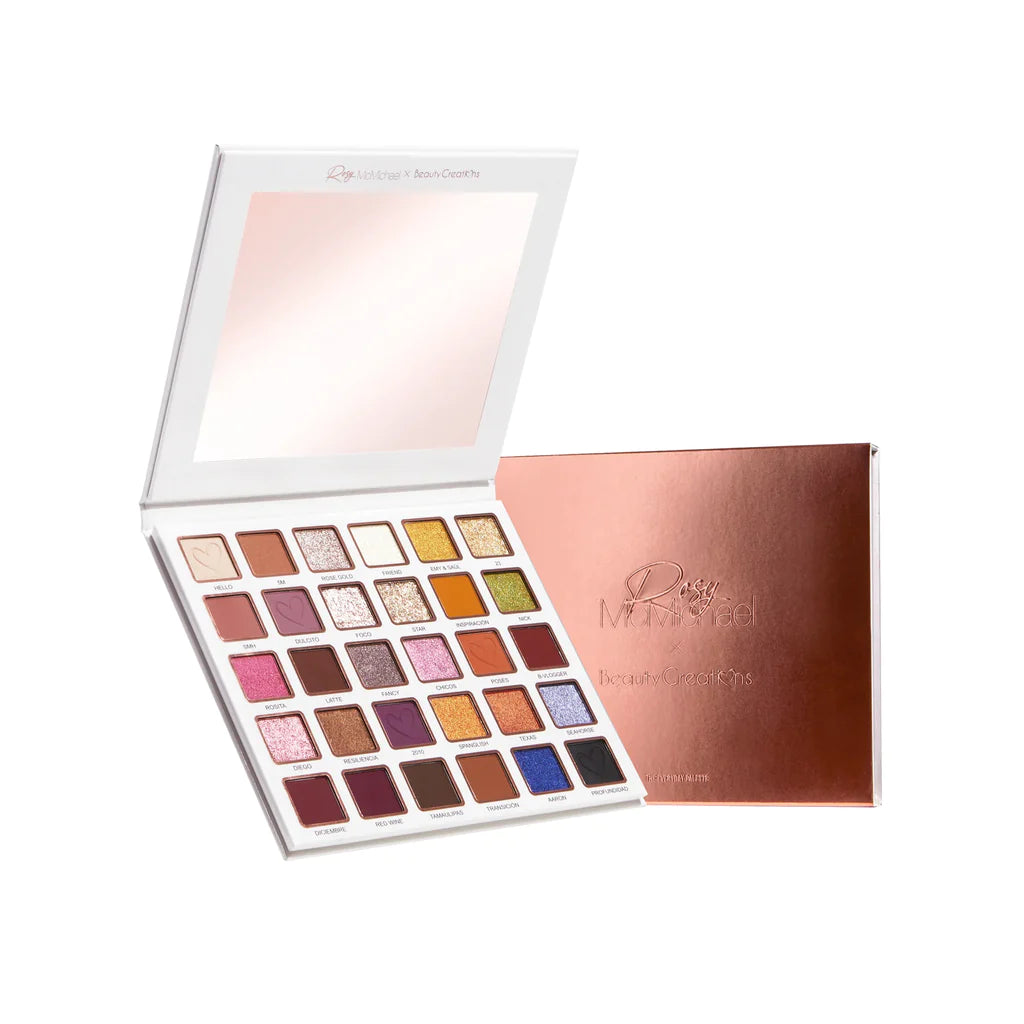 The Every Day Eyeshadow Palette | Paleta de Sombras Rosy McMichael Vol. 1 | Beauty Creations