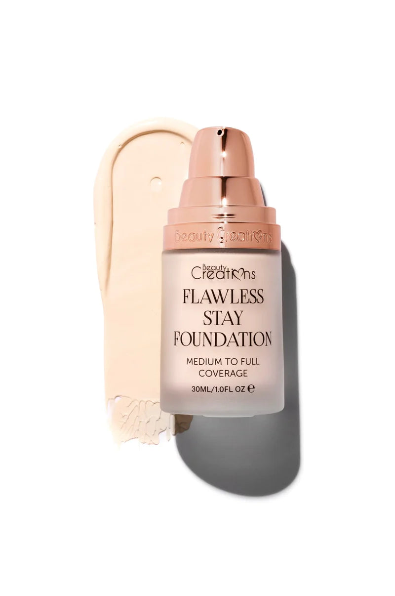 Flawless Stay Foundation | Base de Maquillaje Liquida | Beauty Creations