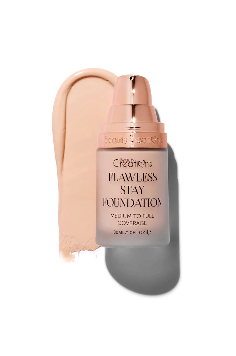 Flawless Stay Foundation | Base de Maquillaje Liquida | Beauty Creations