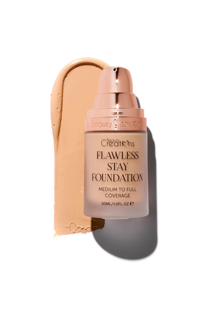 Flawless Stay Foundation | Base de Maquillaje Liquida | Beauty Creations