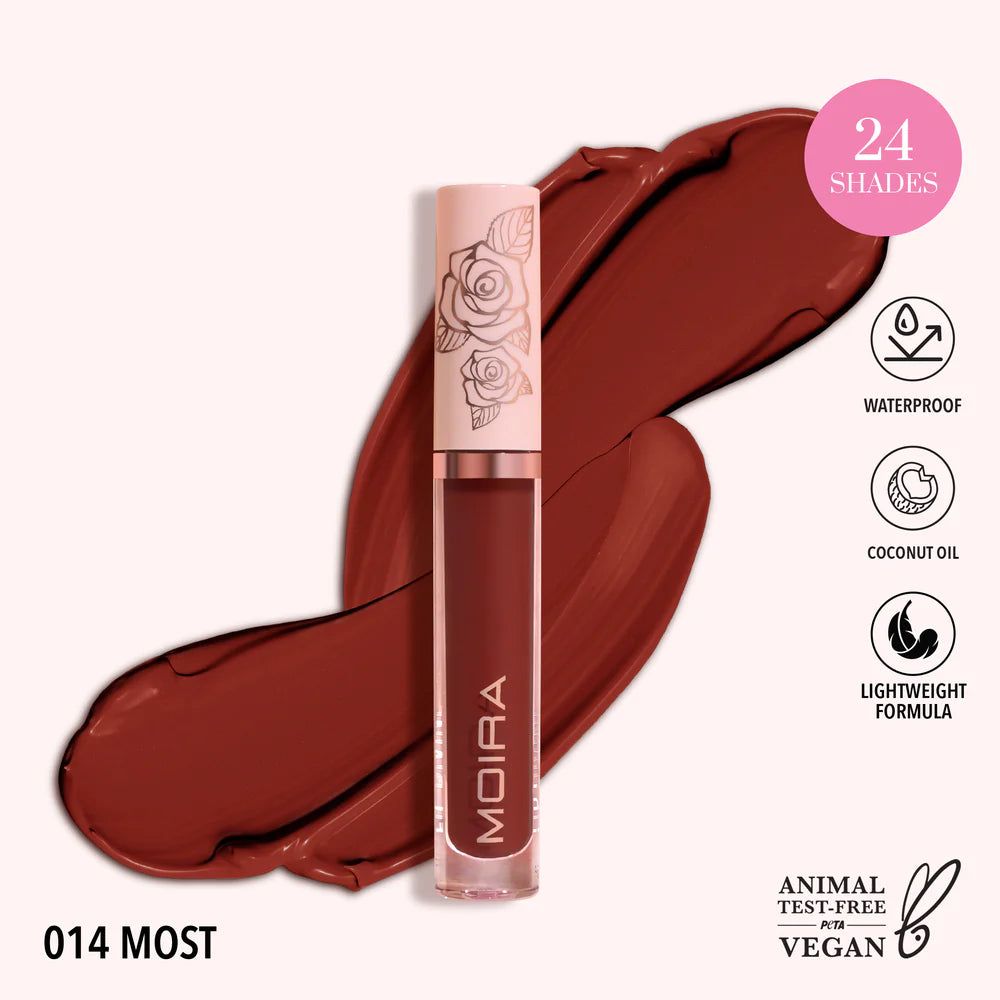 Lip Divine | Liquid Lipstick | Labial Líquido Indeleble | Moira