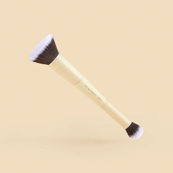 Brocha Duo Kabuki y Corrector | Atenea Beauty