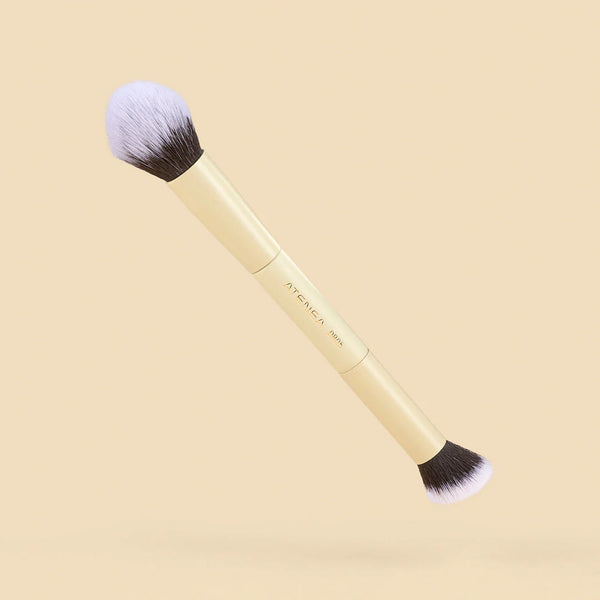 Brocha Duo Gota Polvo y Corrector | Atenea Beauty
