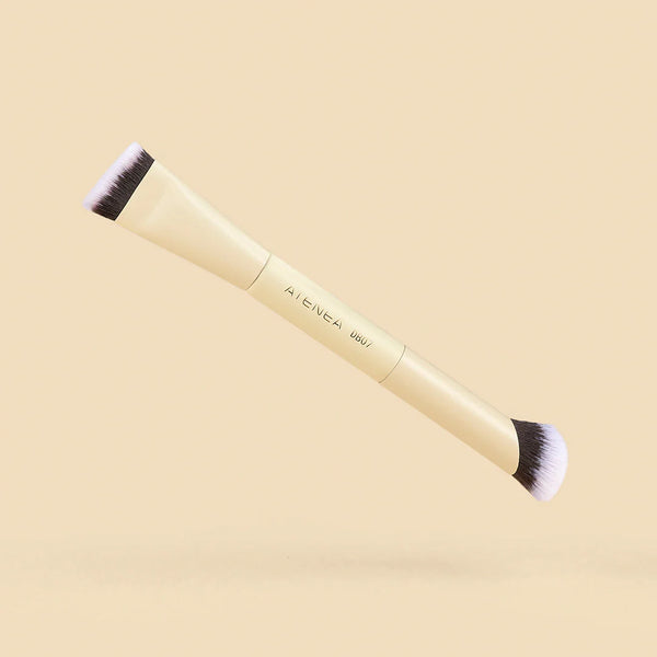Brocha Duo Corrector y Contorno | Atenea Beauty