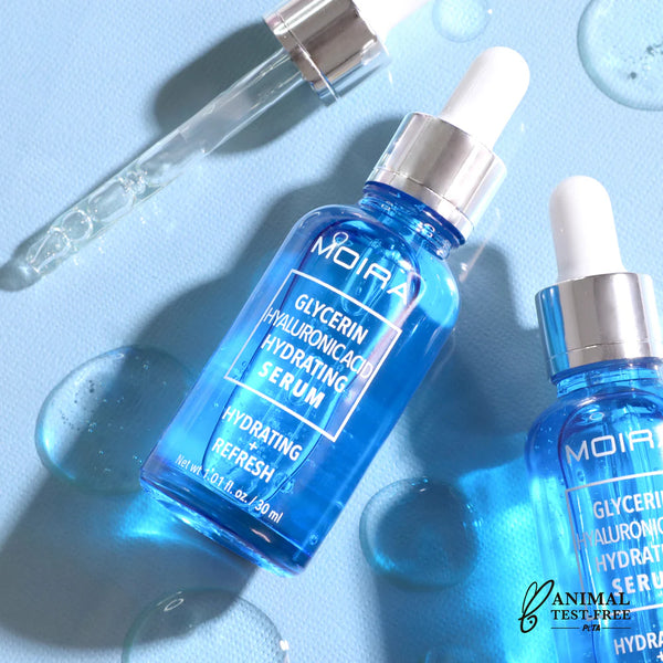 Suero Hidratante con Ácido Hialurónico y Glicerina | Glycerin Hyaluronic Acid Hydrating Serum | Moira