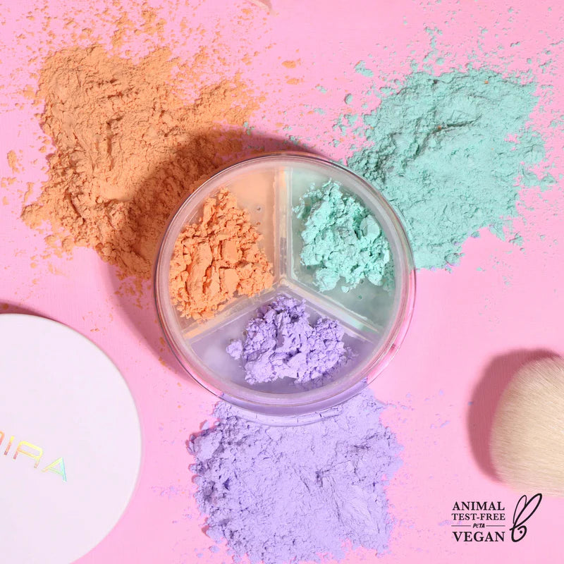 Set & Correct Loose Setting Powder | Polvo Fijador y Corrector Suelto | Moira