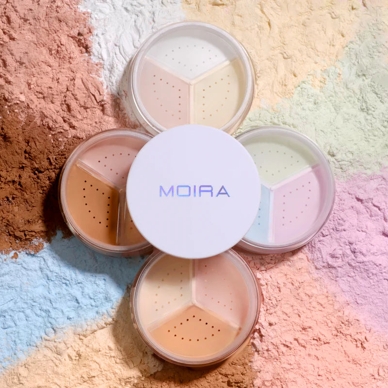 Set & Correct Loose Setting Powder | Polvo Fijador y Corrector Suelto | Moira