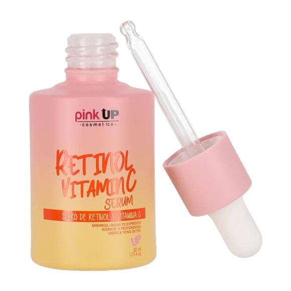 Serum de Retinol y Vitamina C | Retinol Vitamin C Serum |Pink Up