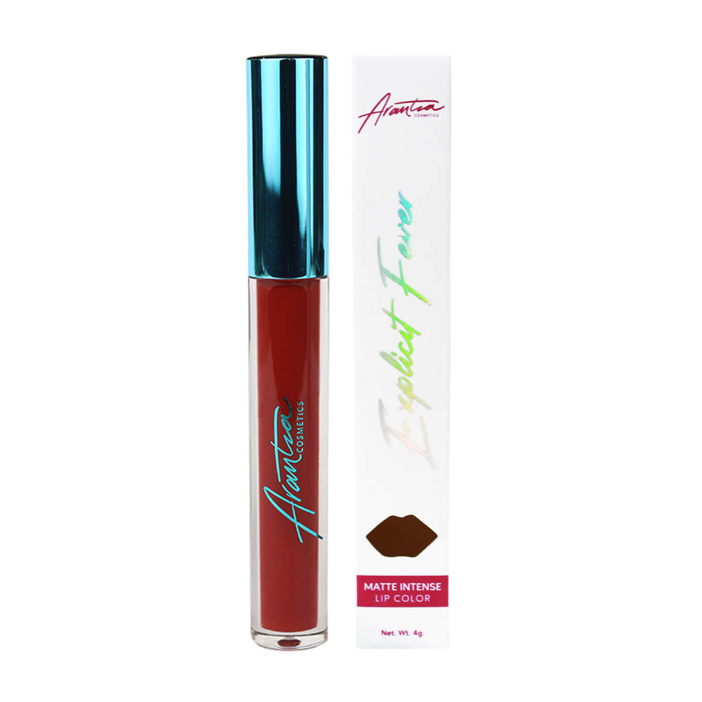 Explicit Fever Matte Intense Lip Color | Labial Mate Indeleble | Arantza Cosmetics