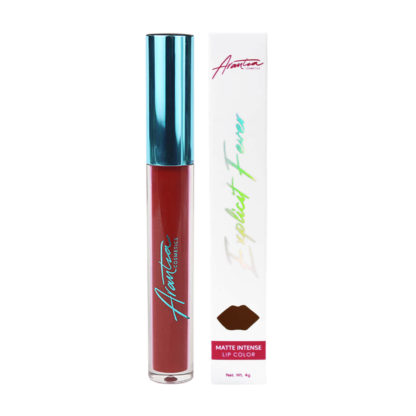 Explicit Fever Matte Intense Lip Color | Labial Mate Indeleble | Arantza Cosmetics