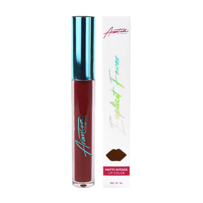 Explicit Fever Matte Intense Lip Color | Labial Mate Indeleble | Arantza Cosmetics